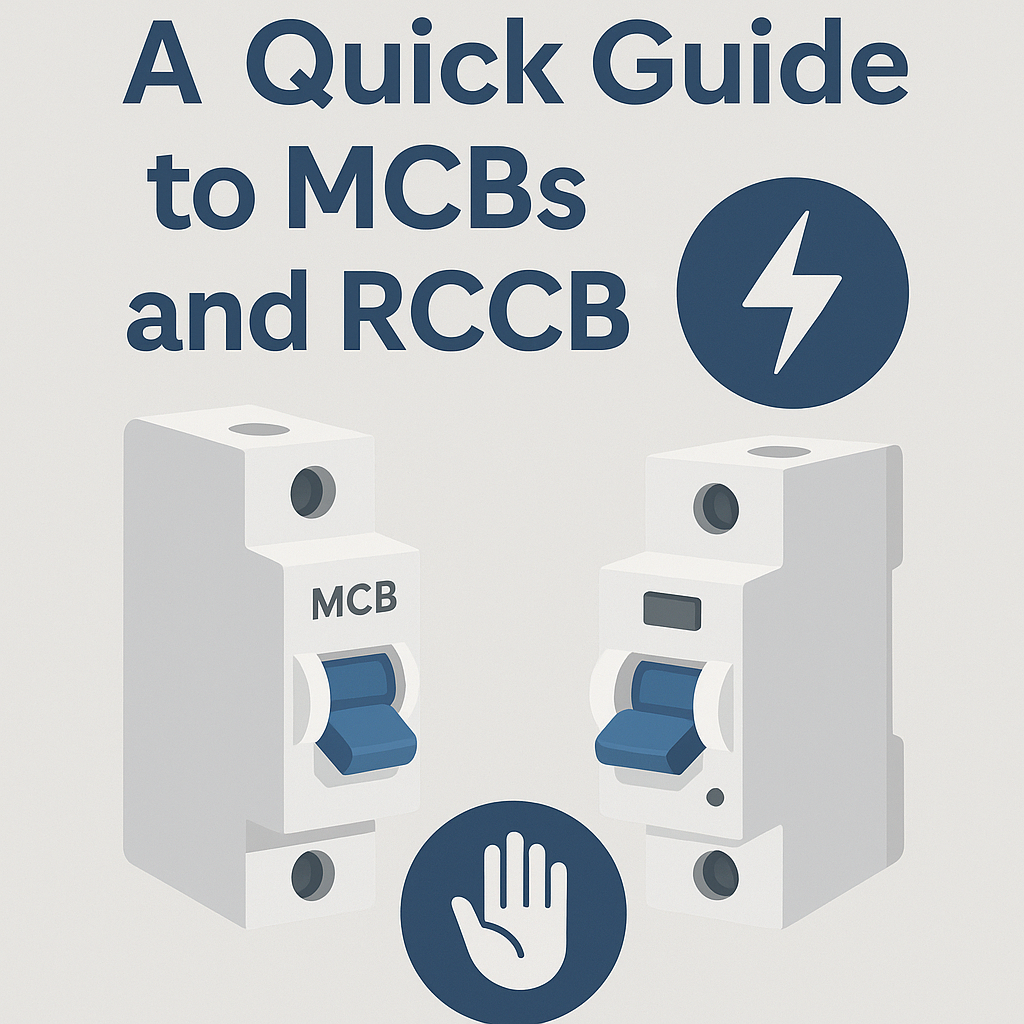 A Quick Guide to MCBs, RCCBs, and Breaker Ratings
